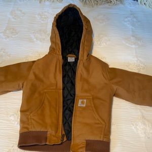 Boys XS (6) Carhartt insulated coat